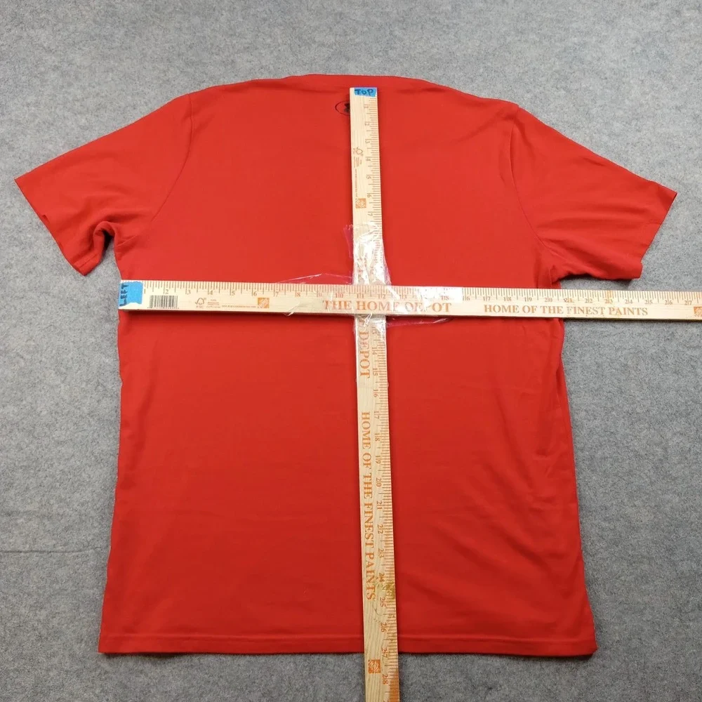 Under Armour Shirt Mens Large Red Sportstyle Left Chest Short Sleeve Top 1326799